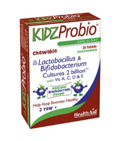 KidzProbio Masticable 30comp Health Aid
