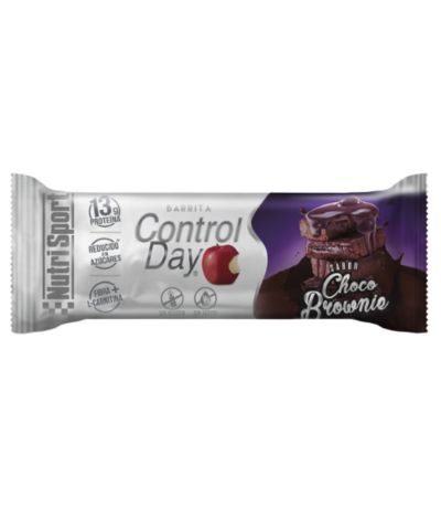 Barrita Control Day Brownie SinGluten 28uds Nutri-Sport