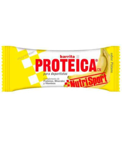 Barrita Proteica Platano 24uds Nutri-Sport