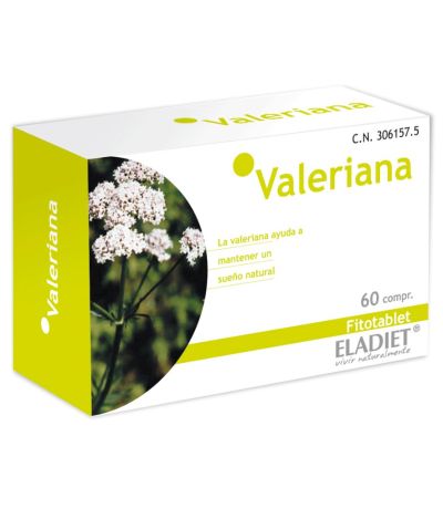 Valeriana Fitotablet SinGluten 60comp Eladiet