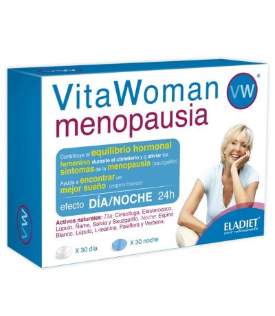 Vitawoman Menopausia SinGluten 60comp Eladiet