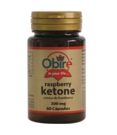Cetona de Frambuesa 300Mg Keto 60caps Obire