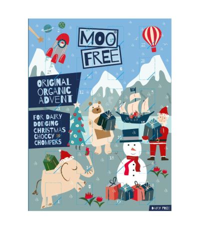 Calendario de adviento SinGluten Vegan 70g Moo Free