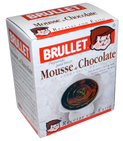 Preparado Mousse Chocolate SinGluten 2 Sobres Brullet