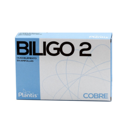 Biligo 2 Cobre SinGluten 20 Viales Plantis