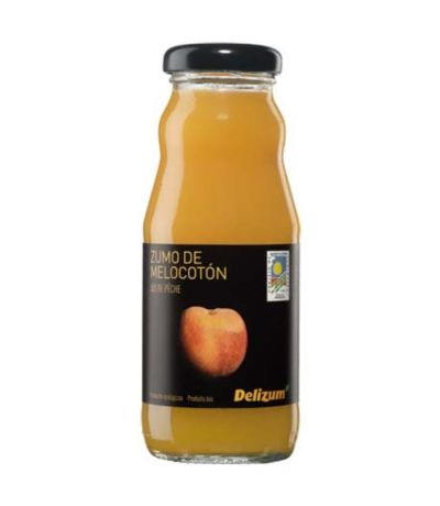 Zumo Melocoton SinGluten Bio Vegan 200ml Delizum