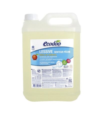 Detergente Liquido Concentrado Melocoton Eco 5L Ecodoo