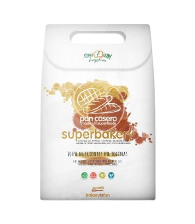 Superbakery Pan SinGluten Eco Vegan 583g Energy Fruits