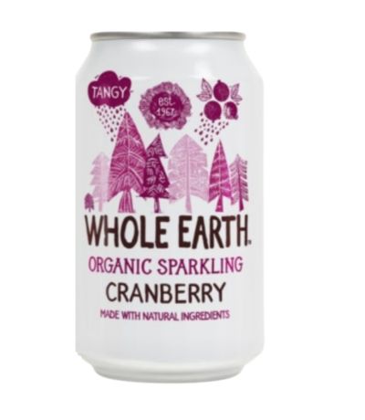 Refresco de Arandano Bio SinAzucar 330ml Whole Earth