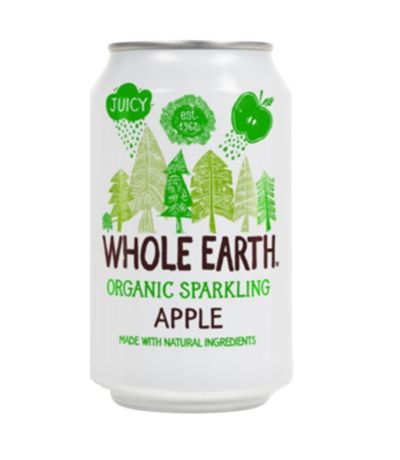 Refresco de Manzana Bio SinAzucar 330ml Whole Earth