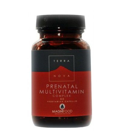 Multinutriente Prenatal SinGluten Vegan 50caps Terra Nova