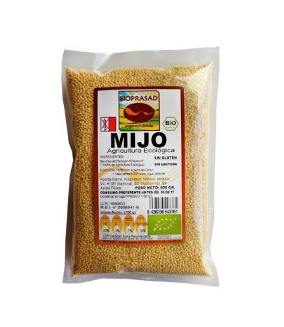 Mijo Grano SinGluten Bio 500g Bioprasad