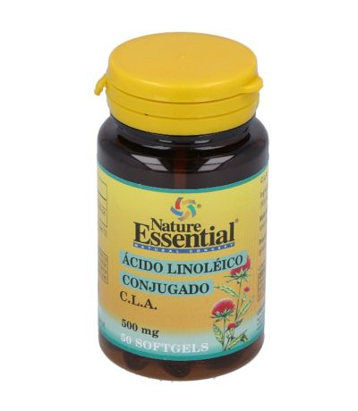 CLA Acido Linoleico Conjugado 500Mg 50 Perlas Nature Essential