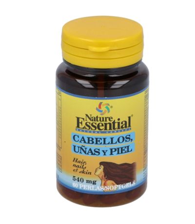 Cabellos Uñas y Piel 60 Perlas Nature Essential