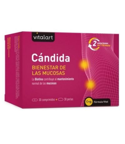 Candida 30comp  30 perlas Vitalart