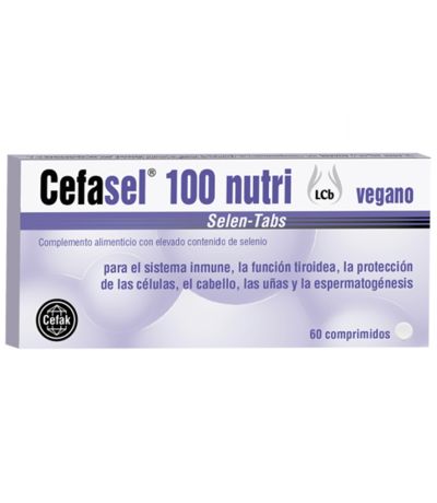 Cefasel SinGluten 60comp LCB Cobas