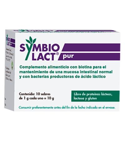 Symbiolact Pur SinGluten 10 Sobres LCB Cobas