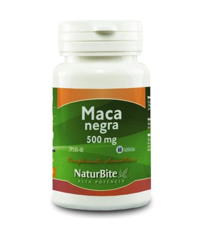 Maca Negra 500Mg 60comp Naturbite
