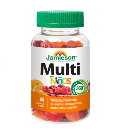 Multivitaminas y Minerales Kids 60gummies Jamieson