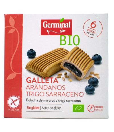 Galletas de Arandano  Trigo SinGluten Bio 200g Germinal
