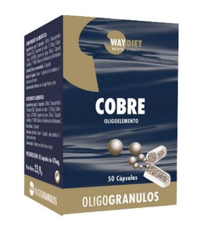 Oligoanulos Cobre 50caps Way Diet