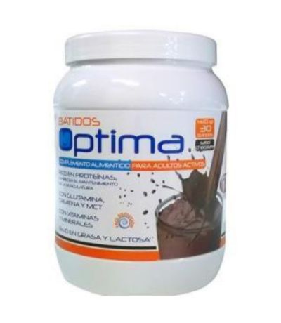 Batido Proteinas Carbohidratos Chocolate 420g Optima Batidos