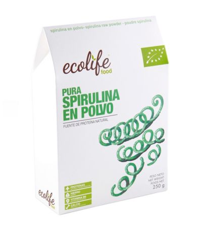 Espirulina Polvo Bio 250g Ecolife Food
