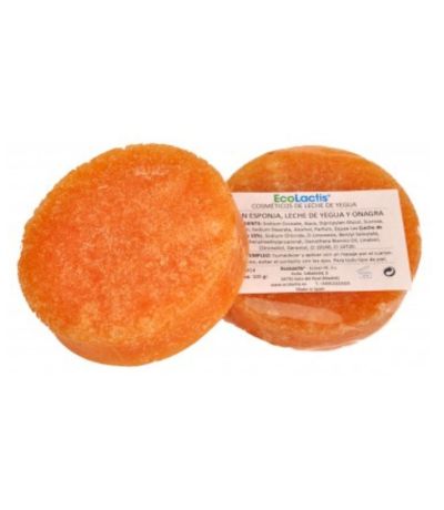 Esponja con Jabon Leche Yegua y aceite de Onagra 100g Ecolactis