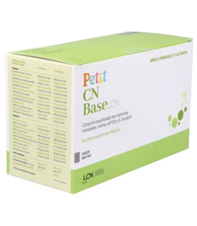 Petit Cn Base Sabor Neutro 30 Sobres LCN