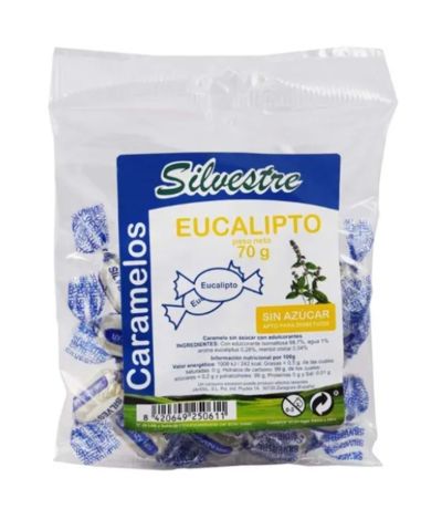 Caramelos de Malvavisco SinGluten SinAzucar 70g Silvestre