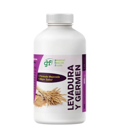 Levadura de Cerveza y Germen de Trigo 600Mg 550comp GHF