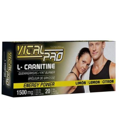 L-Carnitina 1500Mg 20 Viales Vital Pro