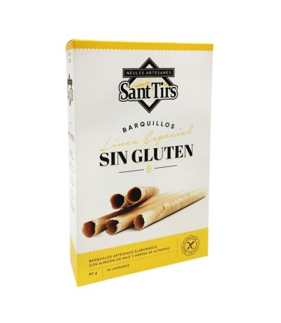 Barquillos sin gluten San Tirs