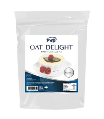 Oat delight Harina de Avena Sabor Natillas SinAzucar 1.5kg PWD