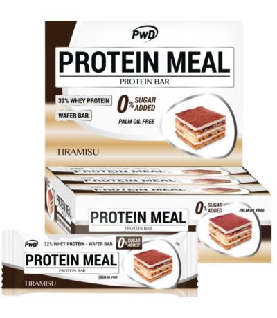 Barritas Protein Meal Sabor Tiramisu 12x35g PWD