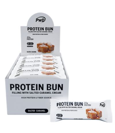 Protien Bun Salted Caramel Cream 15x60g Pwd