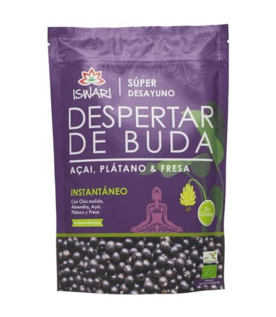 Despertar de Buda de Açai Platano y Fresa SinGluten Bio Vegan 360g Iswari