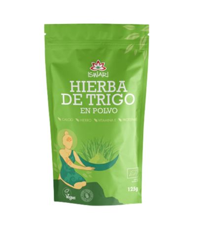 Hierba de Trigo Nueva Zelanda SinGluten Bio Vegan 125g Iswari