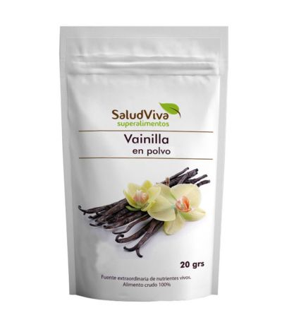 Vainilla en Polvo SinGluten Vegan 20g Salud Viva