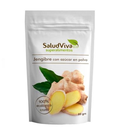 Jengibre con Azúcar en Polvo Eco 80g Salud Viva