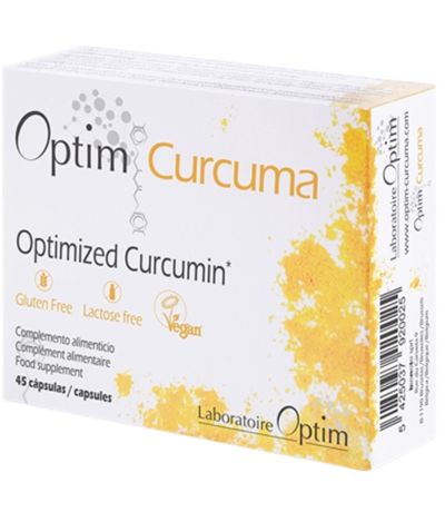 Optim Curcuma SinGluten Vegan 45caps Optim