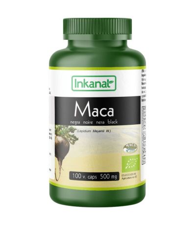 Maca Negra 500mg Eco100caps Inkanat