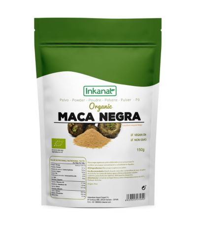 Maca Negra en polvo Eco 150g Inkanat