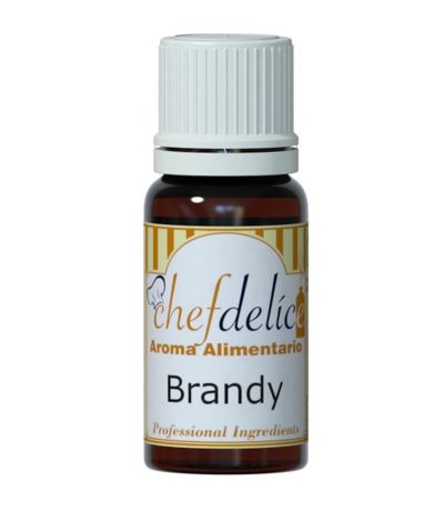 Aroma Brandy Concentrado SinGluten Vegan 10ml Chefdelice