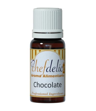Aroma Chocolate Concentrado SinGluten Vegan 10ml Chefdelice