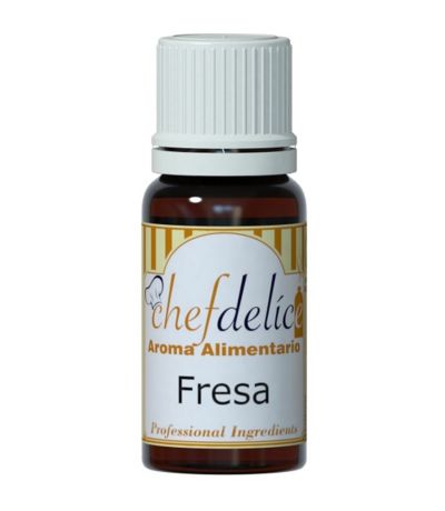 Aroma Fresa Concentrado SinGluten 10ml Chefdelice