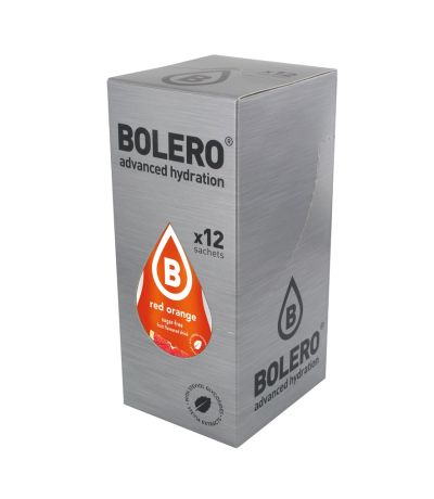 Preparado para Bebida de Naranja Roja SinGluten 12 Sobres Bolero