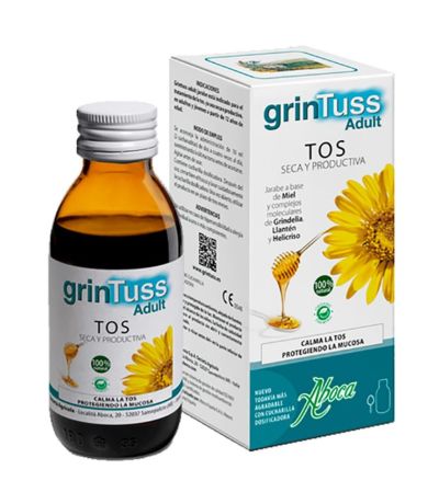 Grintuss Jarabe Tos Adultos SinGluten 180ml Aboca