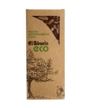 Turron Chocolate con Almendras Eco SinGluten 200g El Abuelo