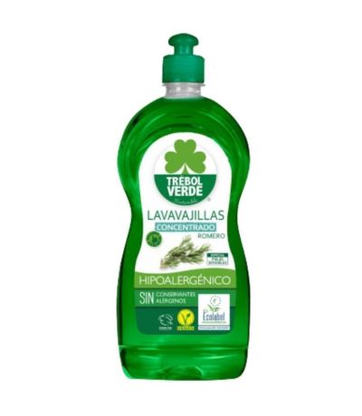 Lavavajillas Concentrado Romero Eco Vegan 750ml Trebol Verde